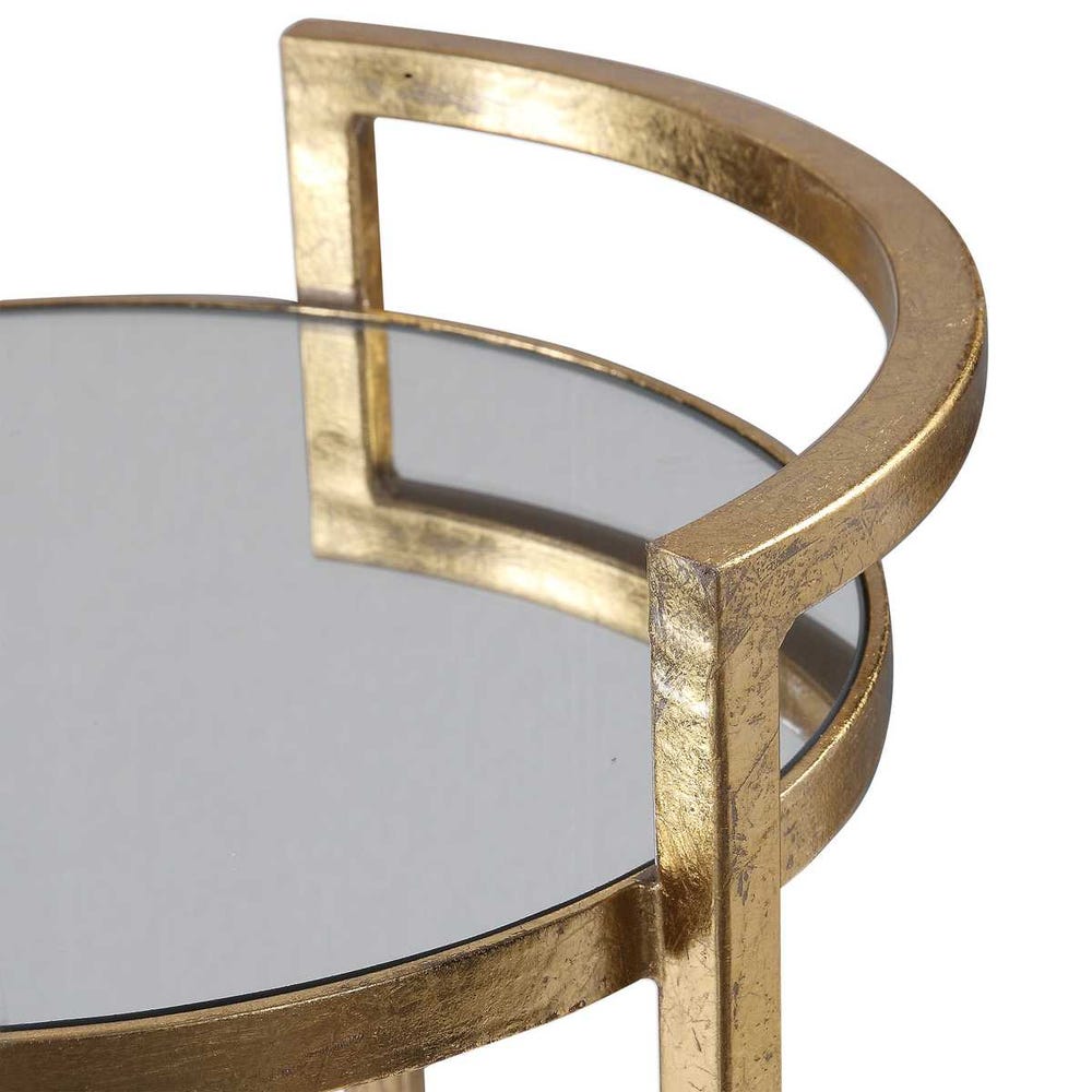 Mahjong Drink Table | Gold Leaf