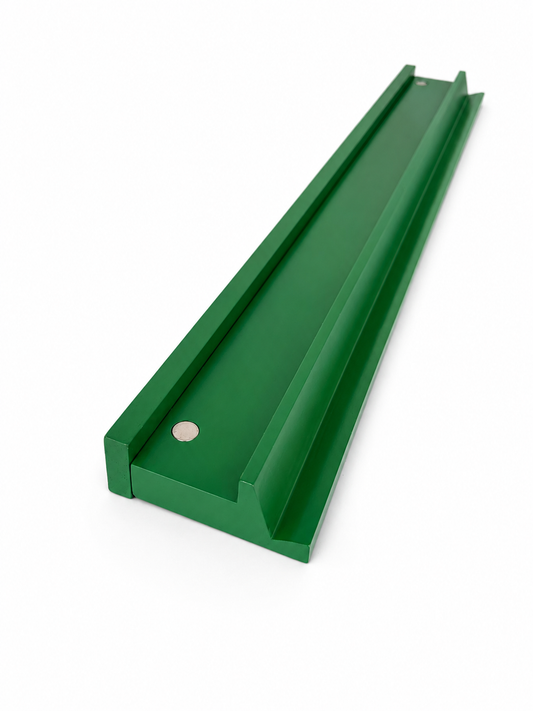 Racks and Pushers | 20” Deep Green Wood