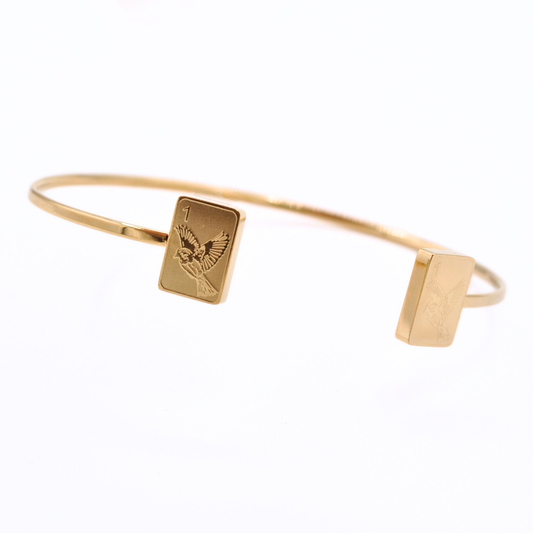 Twin Sparrows Bangle