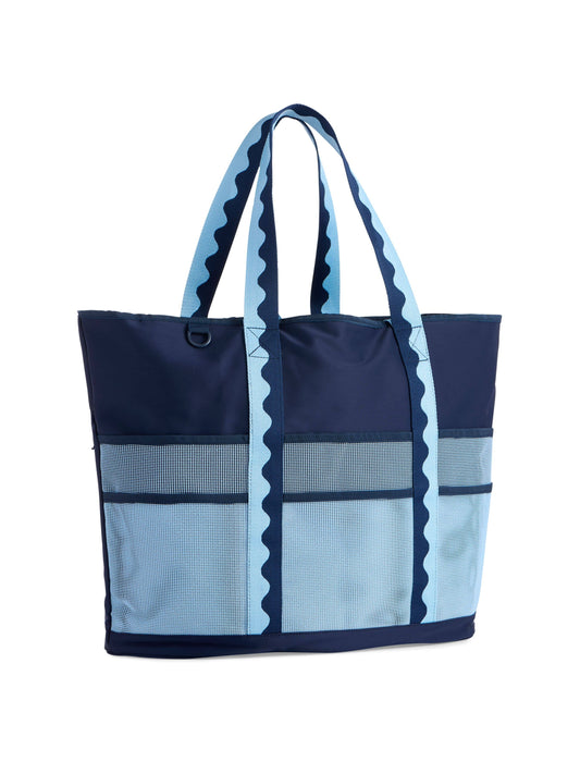 Camden Mahjong Tote | Navy