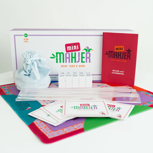 Mahjong Game Set | Mini Mahjer Rackin’ Rosie Edition
