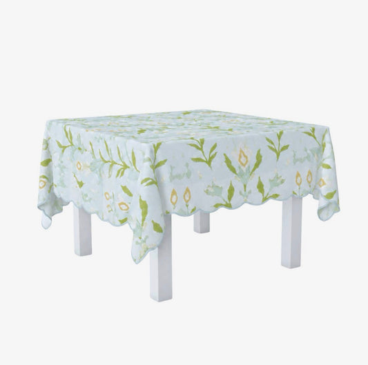 Tablecloth | Petal Garden Aqua