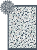 Mahjong Tea Towel | Bam and Bloom Double Sided