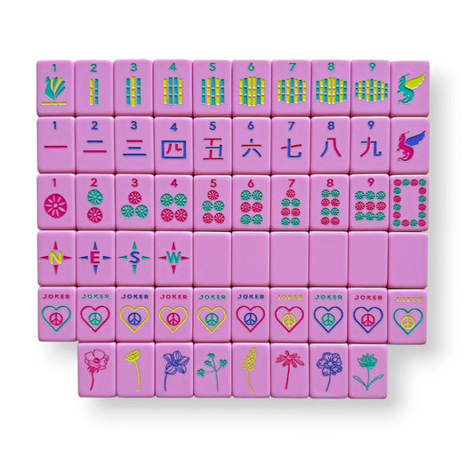 Mahjong Tile Set | Pretty in Pink OG