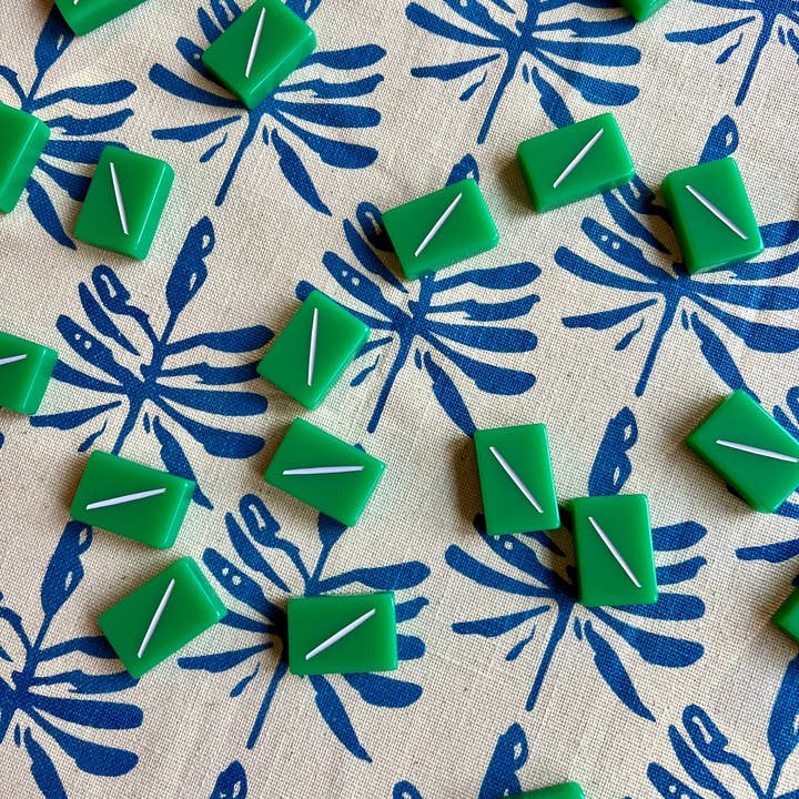 Tablecloth | Dragonfly Lures Blue & Tan 60x60