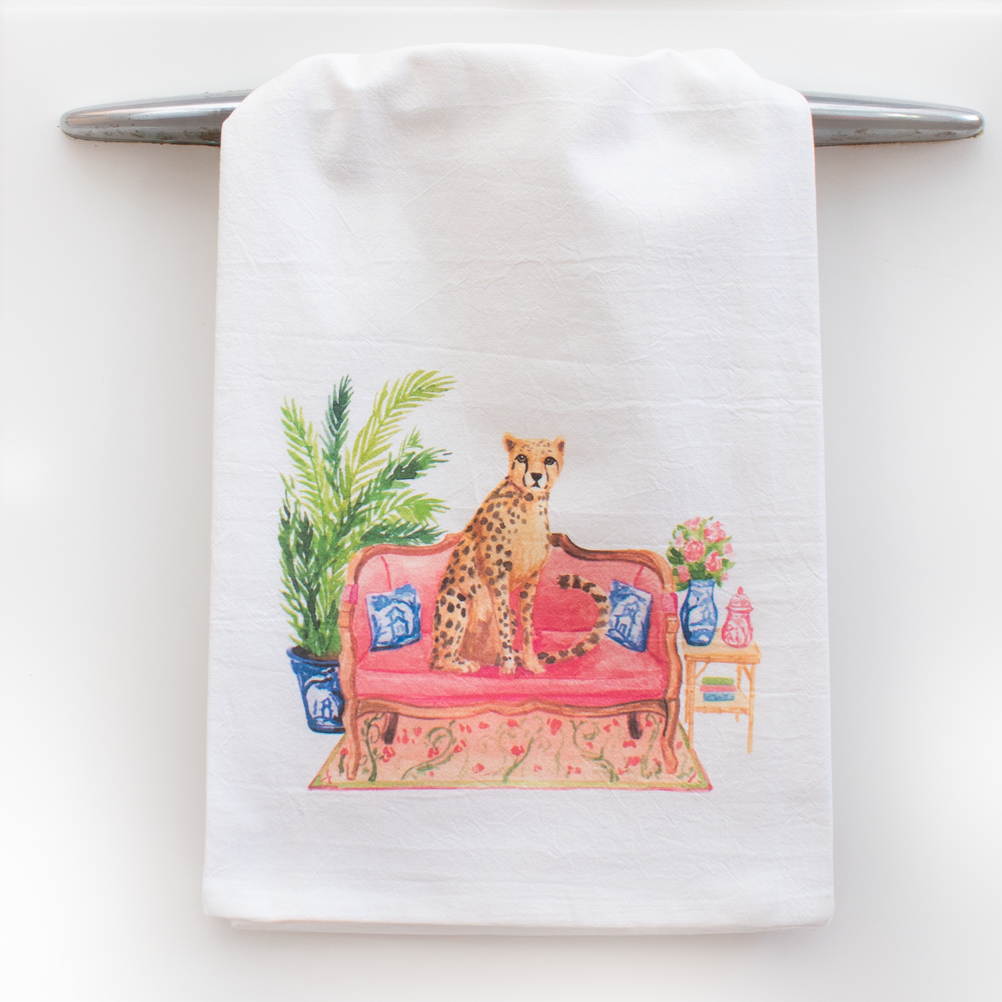 Tea Towel | Fancy Cheetah