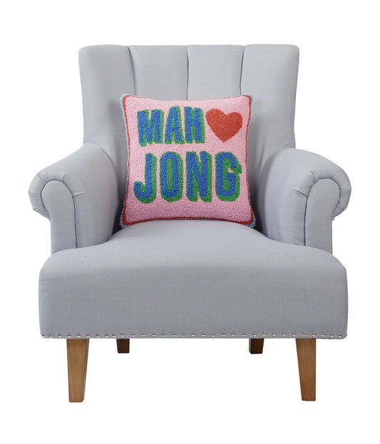 Mahjong Hook Pillow | Heart Mahjong