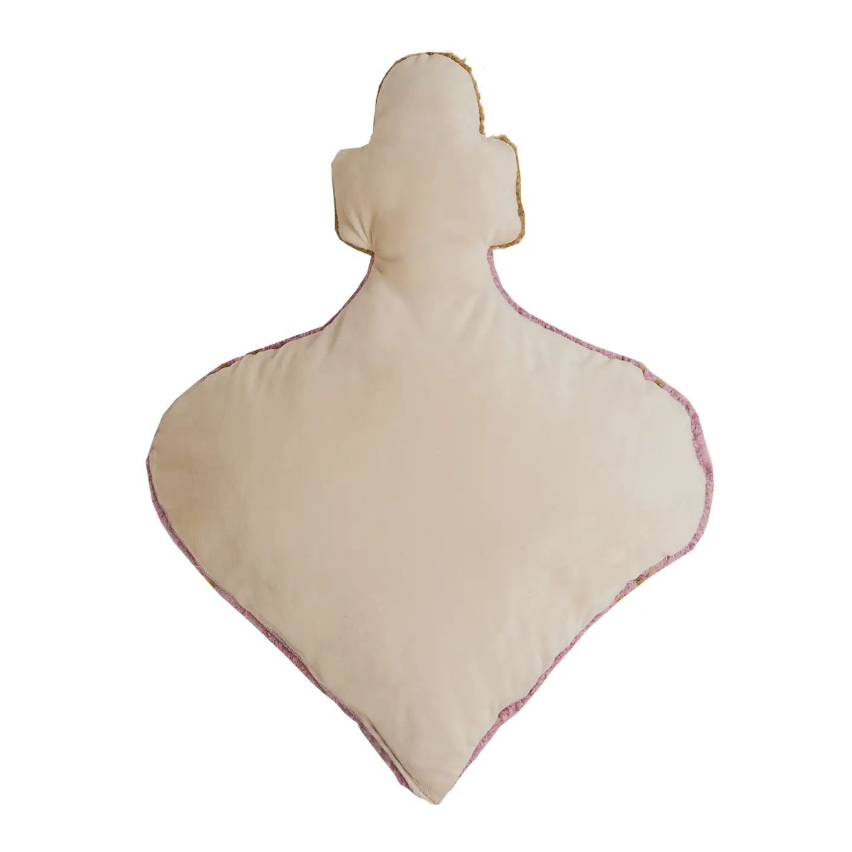 Mahjong Hook Pillow | Pink Ornament Shaped