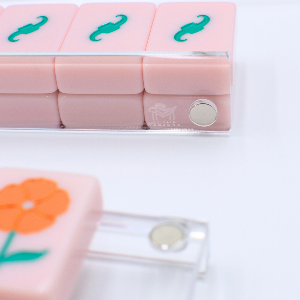 Mahjong Racks | Solid White Premium Acrylic
