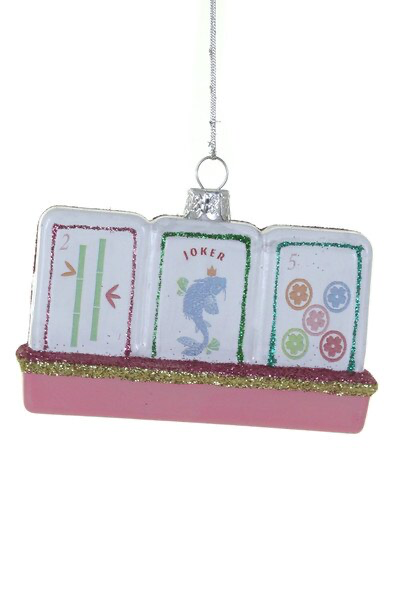 Mahjong Tile | Christmas Ornament