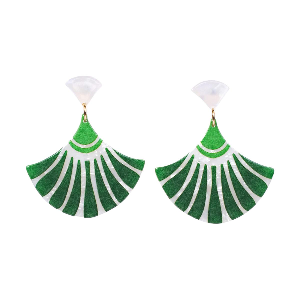 Calypso Earrings | Green