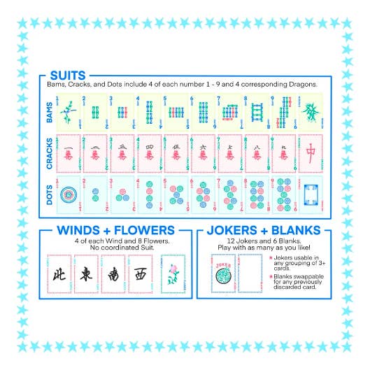 American Mahjong Cards | Classic Edition