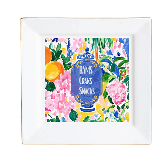 Mahjong Snack Plate Set | Hostess Tabletop