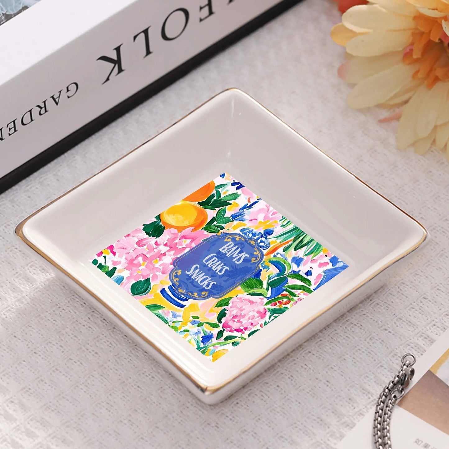 Mahjong Snack Plate Set | Hostess Tabletop