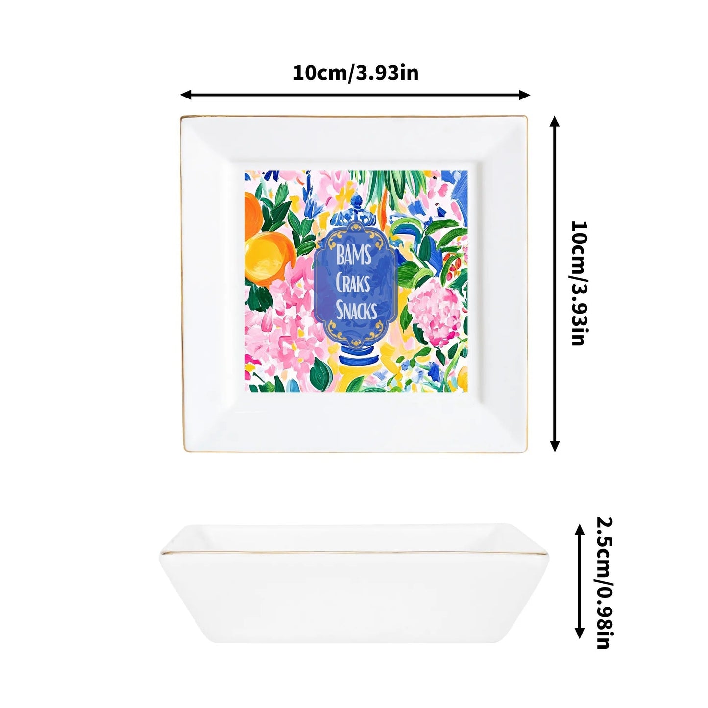 Mahjong Snack Plate Set | Hostess Tabletop
