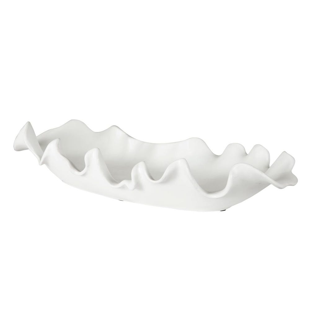 Ruffled Mahjong Tile Bowl