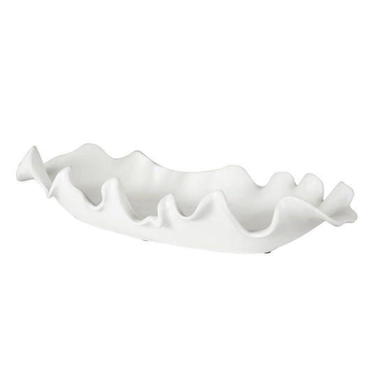 Ruffled Mahjong Tile Bowl