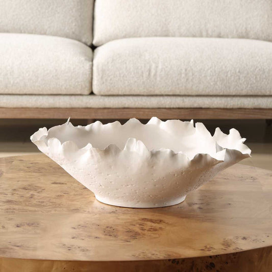 Mahjong Tile Bowl | White