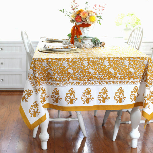 Saffron Sun Pacho Tablecloth