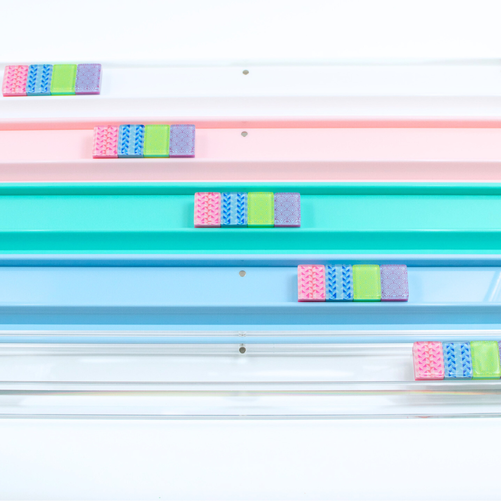 Mahjong Racks | Solid White Premium Acrylic