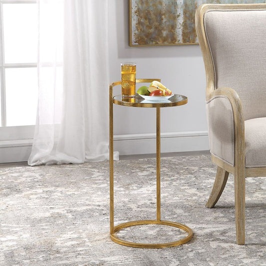 Mahjong Drink Table | Gold Leaf