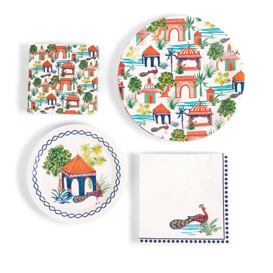 Chinoiserie Plates & Napkins Bundle