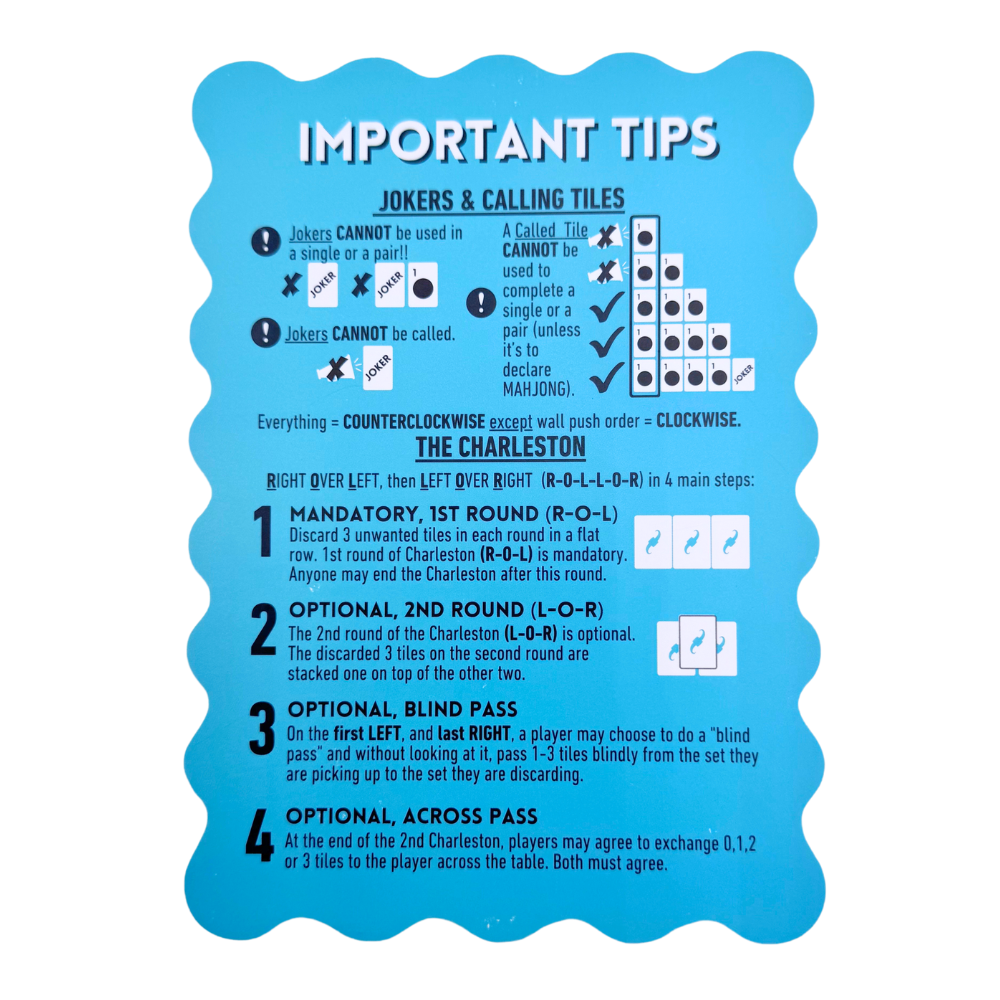 Mahjong Shuffle Card | Plot Twist