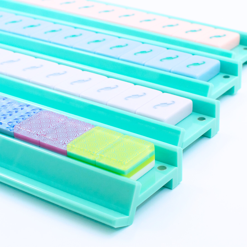 Mahjong Racks | Solid White Premium Acrylic