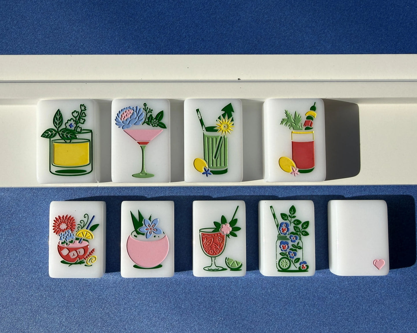 Mahjong Tile Set | Tennis Edition