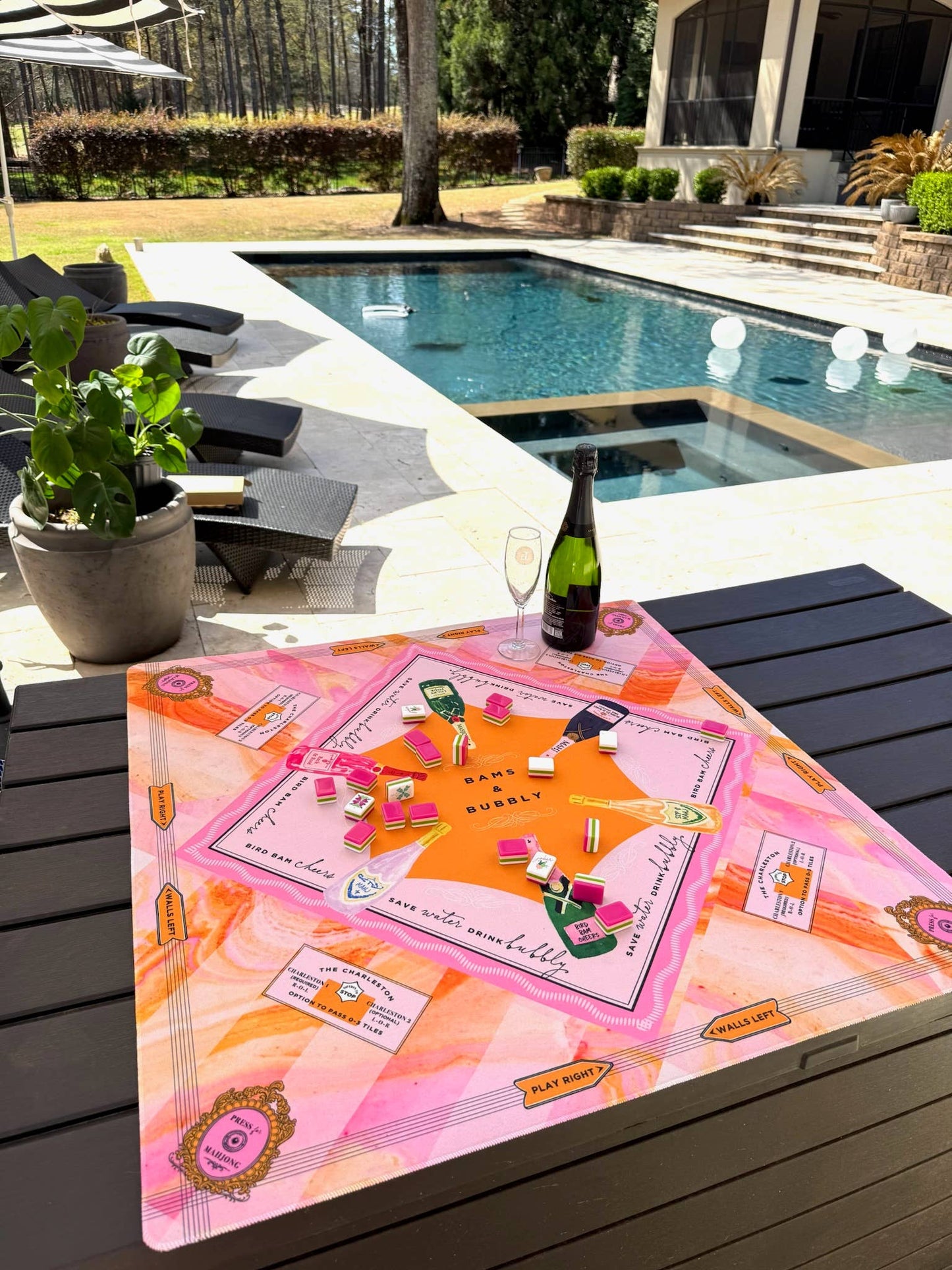 Mahjong Mat | Bams & Bubbly