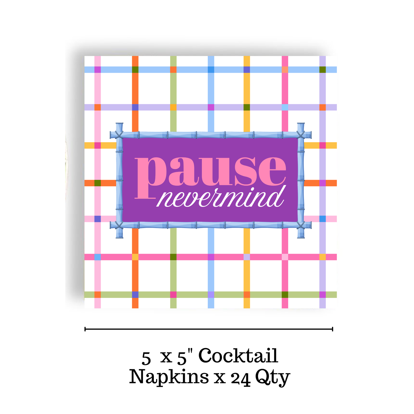 Mahjong Cocktail Napkins | Pause Nevermind