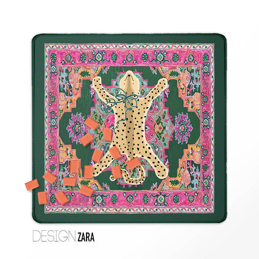 Travel Mahjong Mat | Zara Monogram