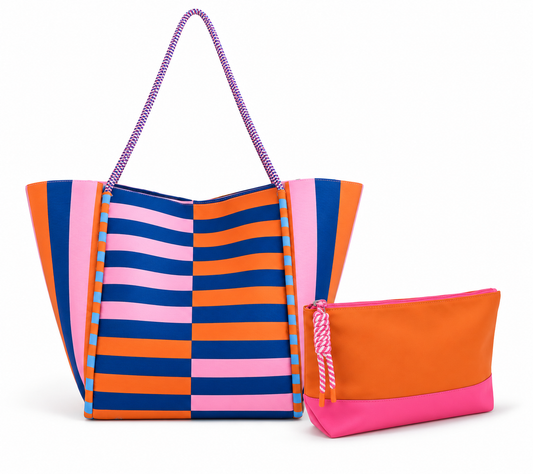 Tote & Pouch Bundle | Samba Orange