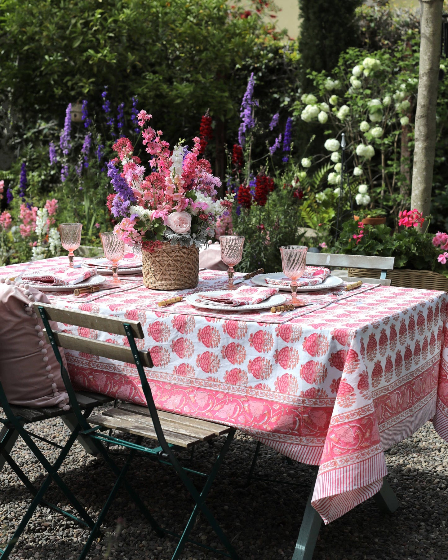 Tablecloth | Pink City Bloom