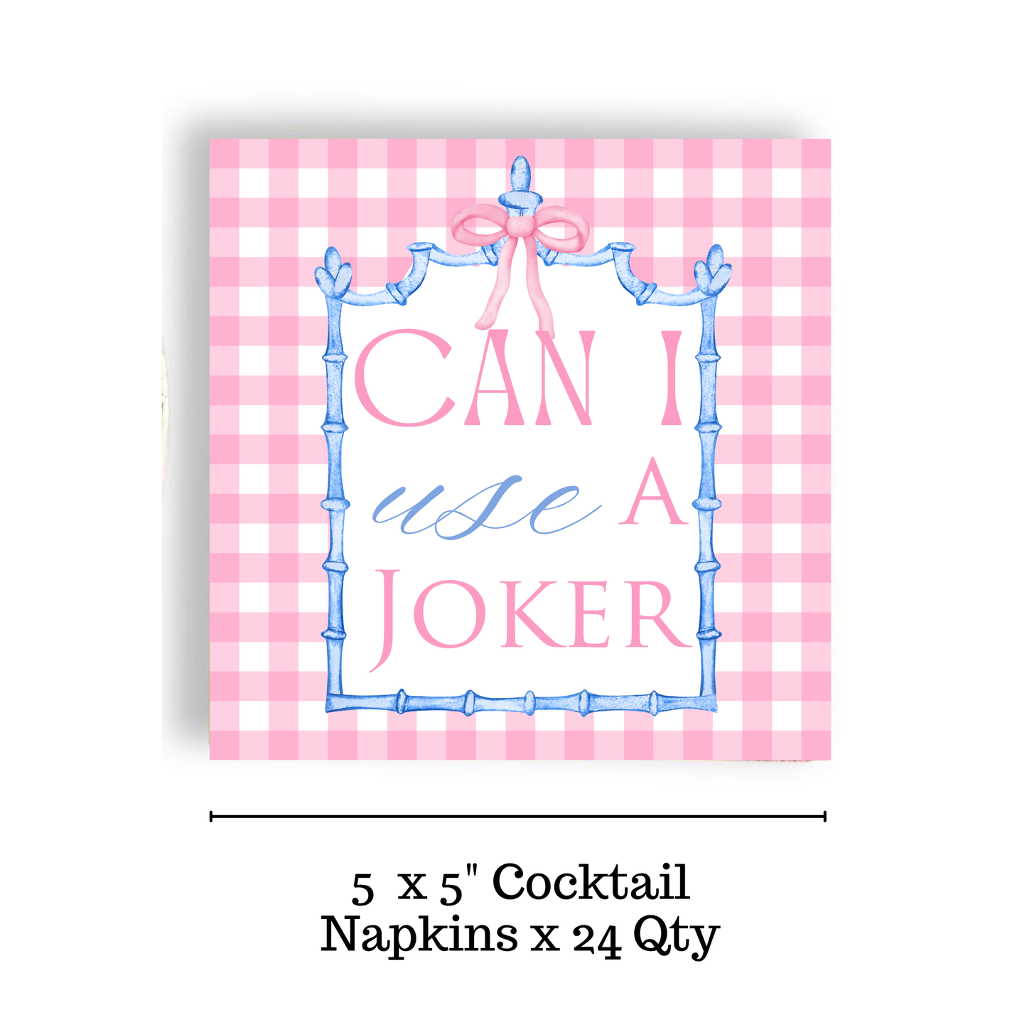 Mahjong Cocktail Napkins | Can I Use a Joker?