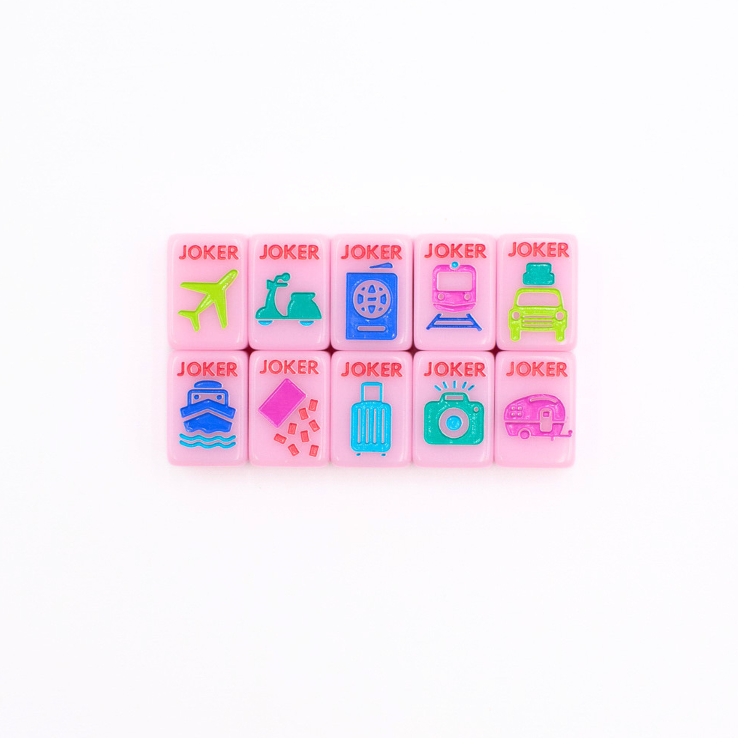 Mini Travel Mahjong | Pink Anywhere Series