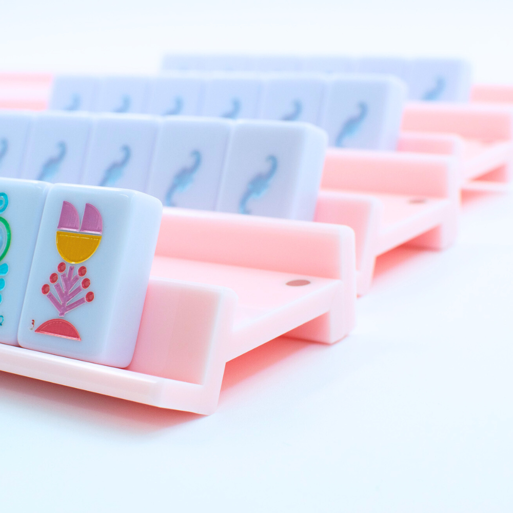 Mahjong Racks | Solid White Premium Acrylic