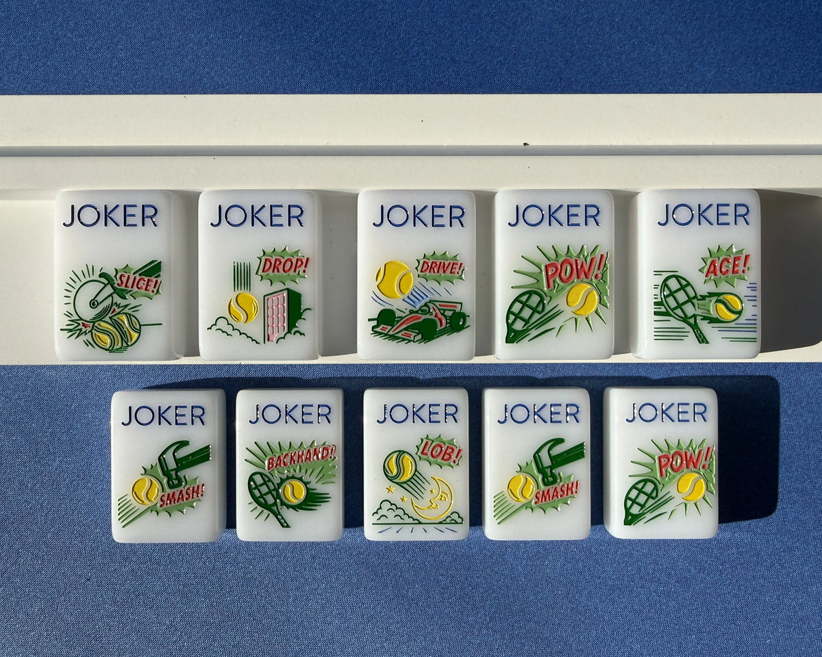 Mahjong Tile Set | Tennis Edition