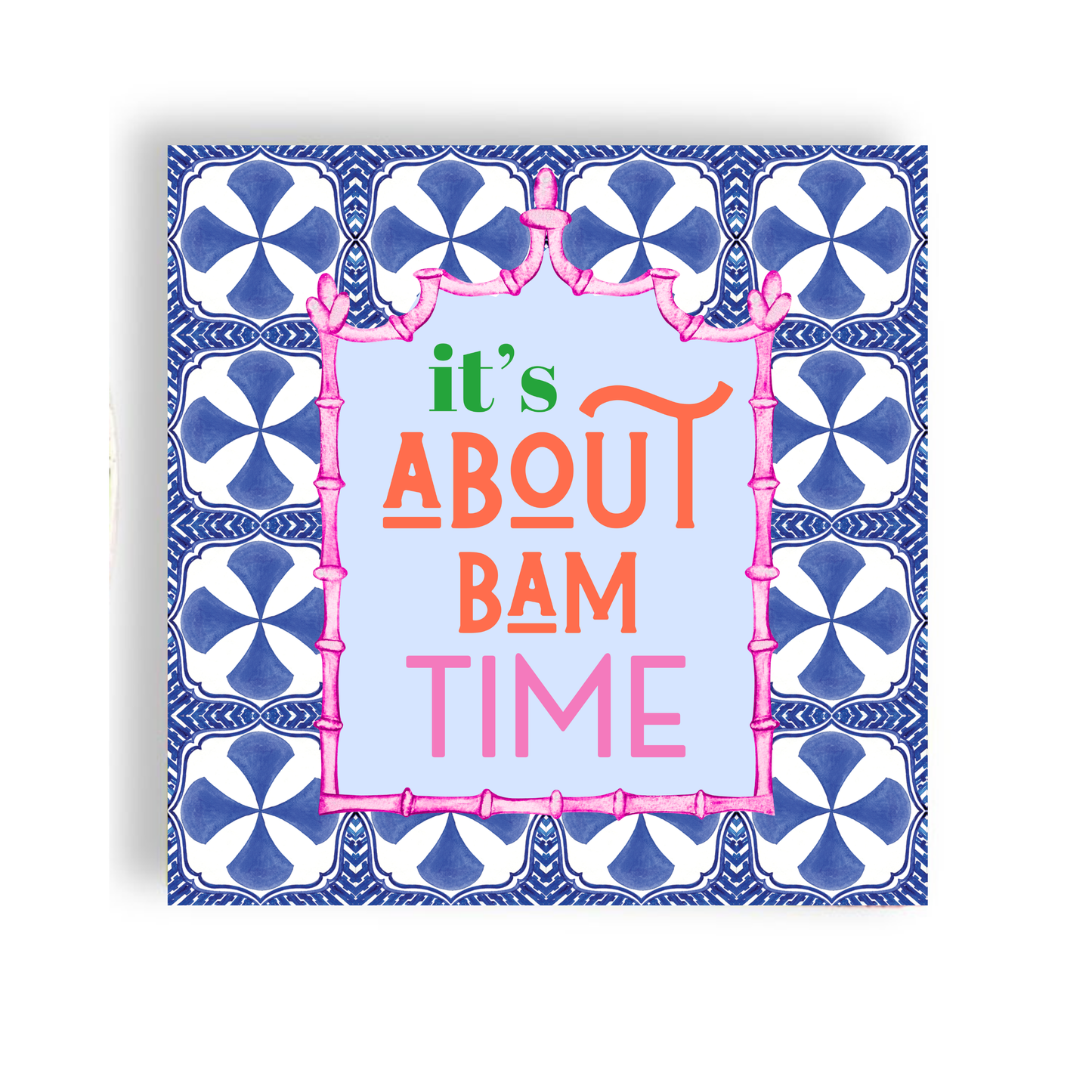 Mahjong Cocktail Napkins | It's About Bam Time