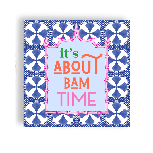 Mahjong Cocktail Napkins | It's About Bam Time