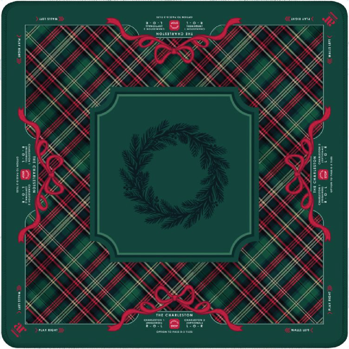 Evergreen & Tartan | Mahjong Mat