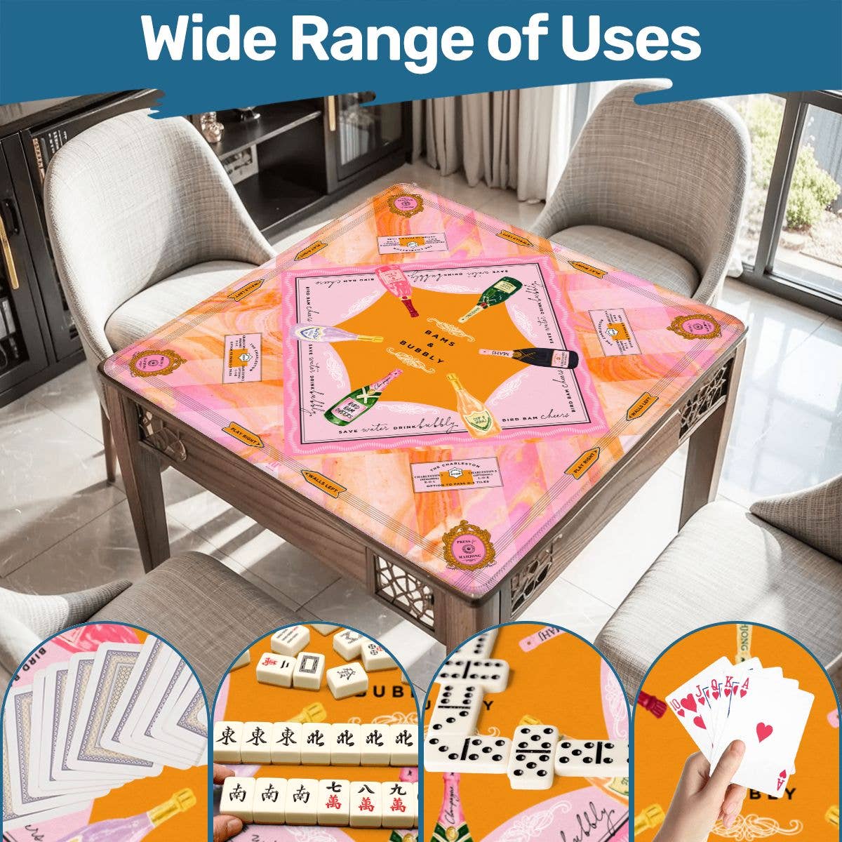 Mahjong Mat | Bams & Bubbly