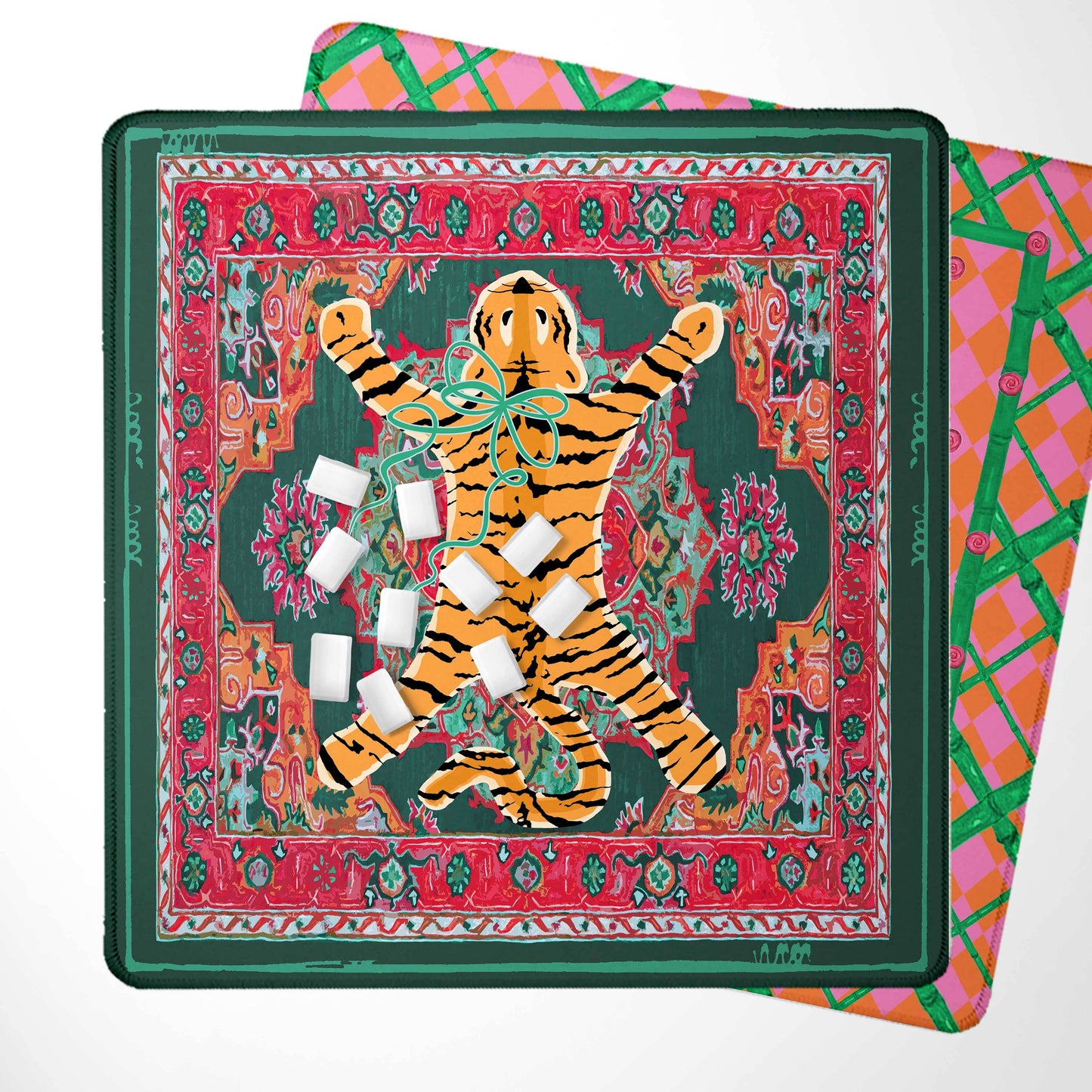 Travel Mahjong Mat | Zara Monogram