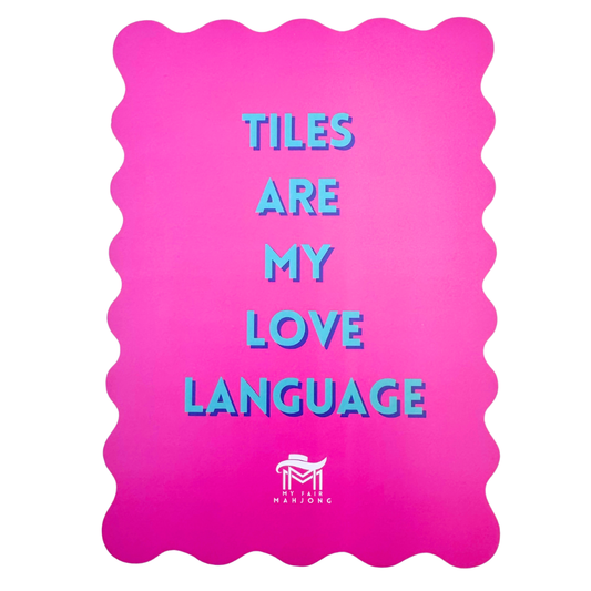 Mahjong Shuffle Card | Love Language