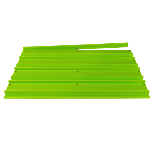 Mahjong Racks & Pushers | Citrus Green Premium Acrylic