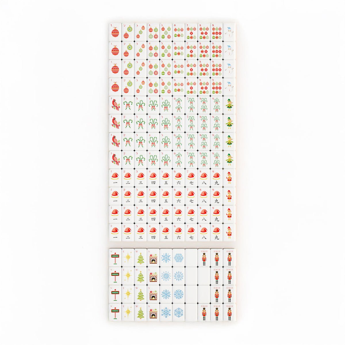 Terrific Tidings | Mahjong Tile Set