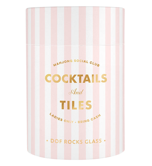 Gold Foil Rocks Glass | Cocktails & Tiles