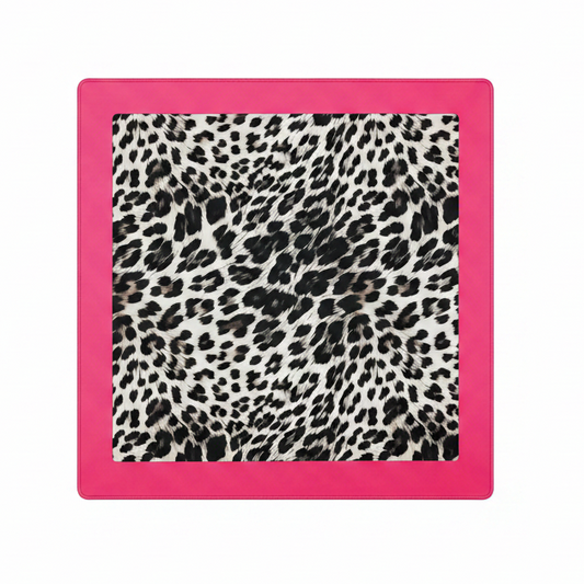 Palm Beach Pink Leopard | Mahjong Mat