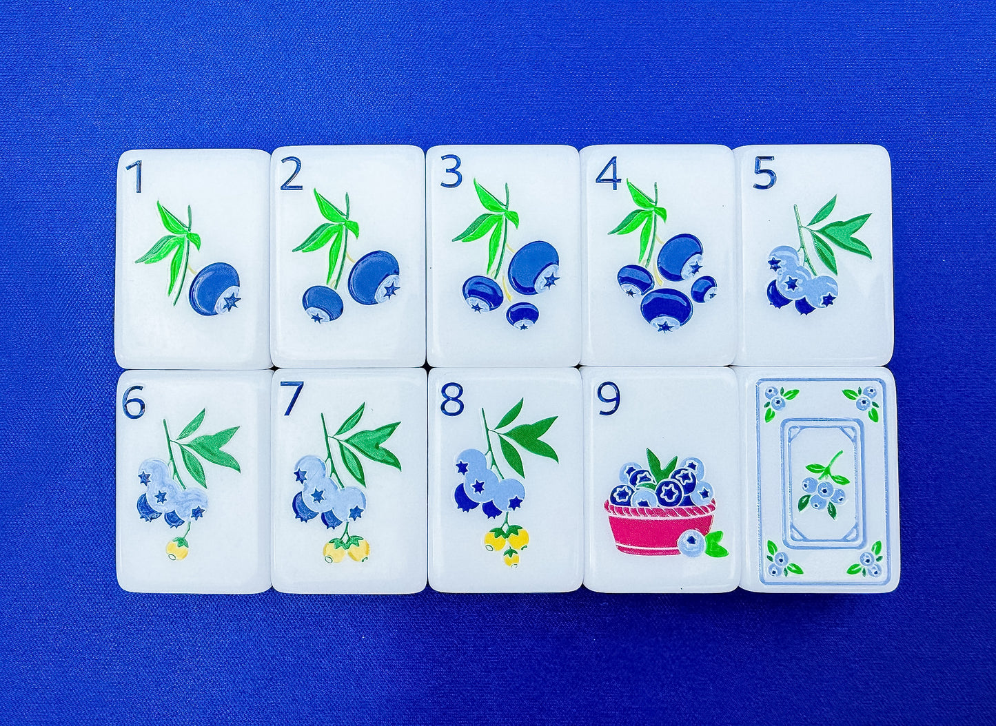 Mahjong Tile Set | Garden Party Edition
