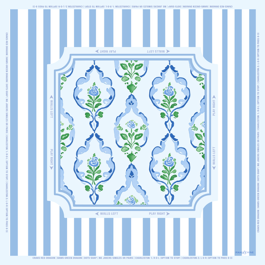 Mahjong Mat | Chinoiserie Garden